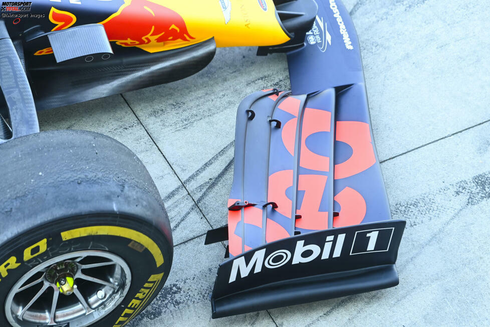 Red Bull RB16: Frontflügel