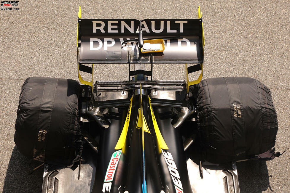 Renault R.S.20: Heckflügel