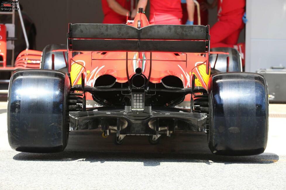 Ferrari SF1000: Diffusor