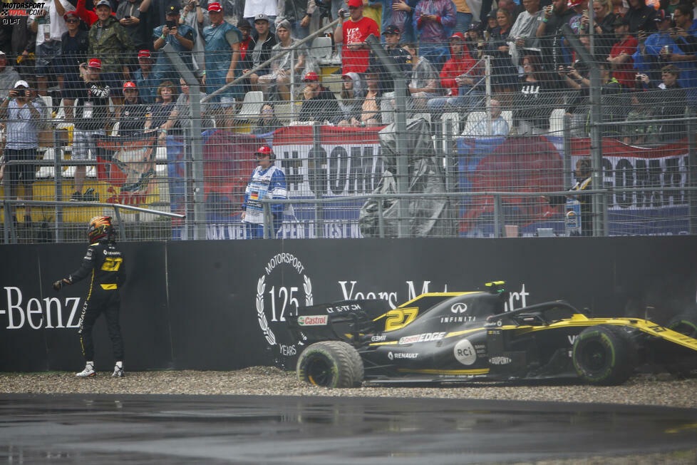 Doch Hockenheim 2019 wird zum Sinnbild seiner Karriere: Wann immer er das Podest vor Augen hat, scheitert er - wie 2012 in Brasilien, als er im Force India sensationell vor dem Sieg steht, bis er mit Lewis Hamilton kollidiert. Seine Zeit in der Formel 1 liegt aktuell ohne Sieg und ohne auch nur ein Podest auf Eis.