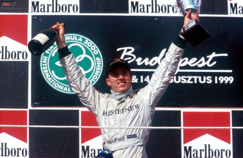 #8 Nick Heidfeld: Noch ein deutscher Shooting-Star kommt 2000 in die Formel 1. Heidfeld gewinnt unter anderem die Deutsche Formel 3 und die Formel 3000 und hat schnell den Spitznamen 