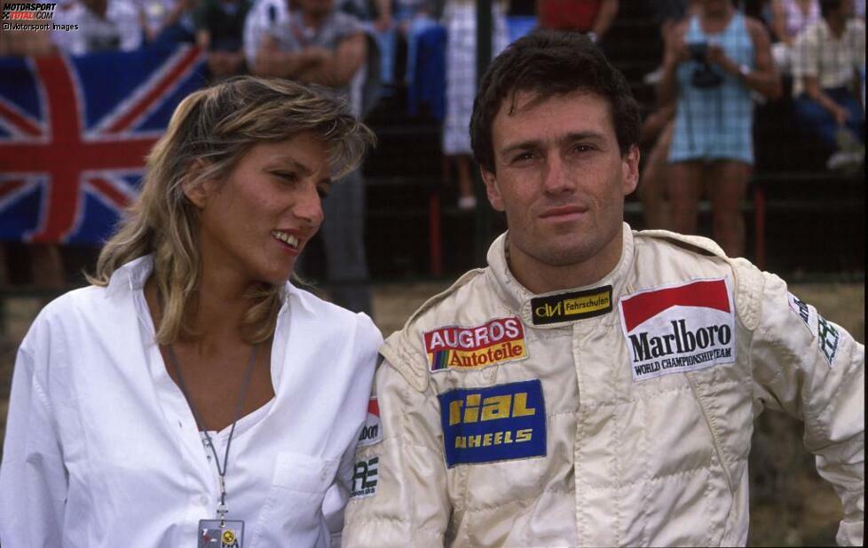 #6 Andrea de Cesaris: Als mehrfacher Kart-Champion und Vizemeister der Britischen Formel 3 knüpft er Bande mit dem späteren McLaren-Teamchef Ron Dennis und kommt so auch in die Formel 1. Der Italiener gilt als extrem schnell - aber auch als extrem unfallanfällig. Nicht umsonst haftet ihm auch heute noch sein Image als 