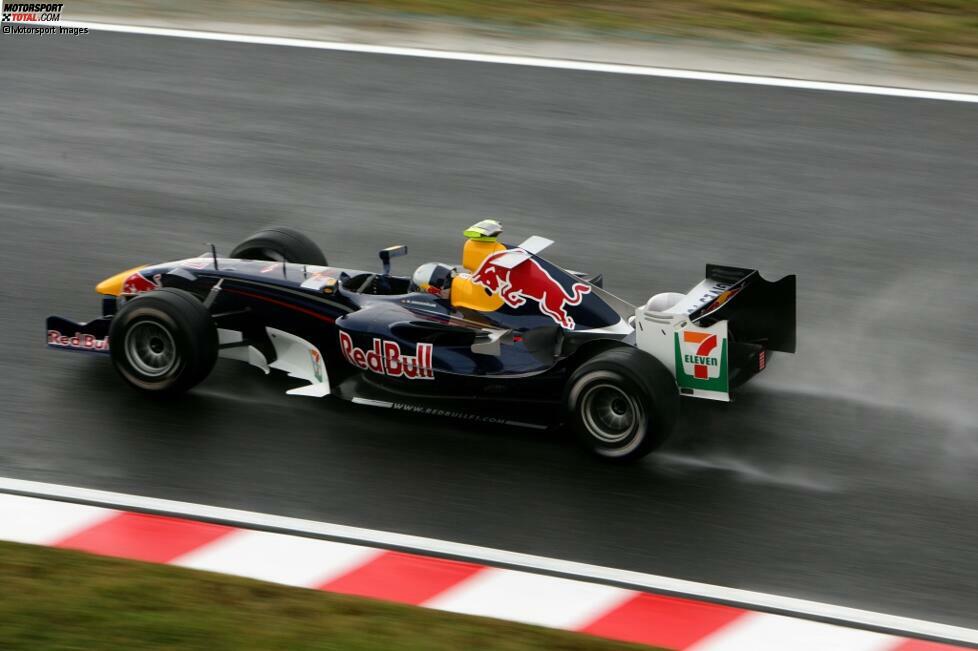 #2 Michael Ammermüller (Red Bull 2006): Noch vor Sebastian Vettel steht ein anderer Deutscher mit Red-Bull-Unterstützung vor dem Formel-1-Einstieg. Michael Ammermüller wird 2006 Rennsieger in der GP2-Serie und darf bei den letzten drei Saisonrennen für Red Bull die Trainingssessions bestreiten. 2007 wird er sogar Vollzeittestfahrer.