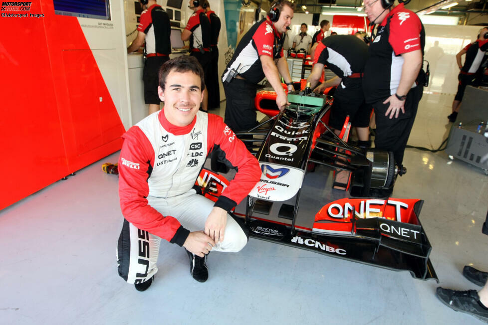 #1 Robert Wickens (Virgin 2011): Tatsächlich durfte auch der Kanadier Formel-1-Luft schnuppern. 2011 ist Wickens Testpilot bei Virgin und kommt in dieser Rolle beim Saisonfinale in Abu Dhabi zum Einsatz. Weil er zudem den Titel in der Formel Renault 3.5 gewinnt, bekommt er einen Formel-1-Test bei Renault geschenkt.