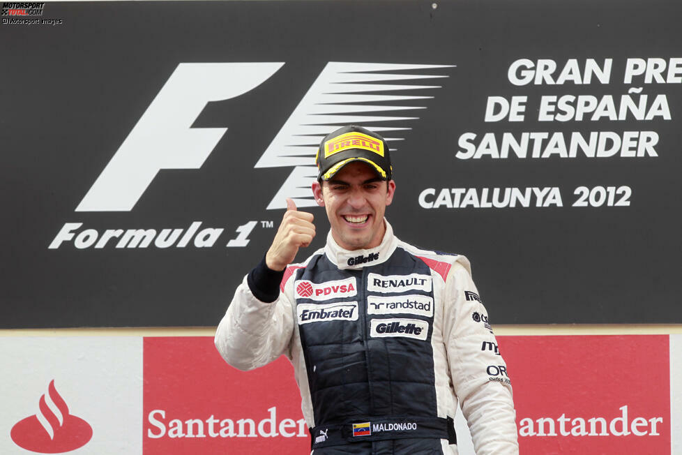 2012: Pole-Position und Sieg für Pastor Maldonado. Williams gewinnt erstmals seit 2004 wieder ein Rennen. Aber: Der Williams FW34 ist eigentlich kein Siegerauto. Hat Bernie Ecclestone die Finger im Spiel und 