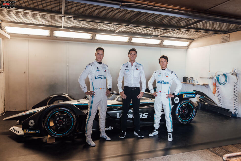 Stoffel Vandoorne, Teamchef Ian James und Nyck de Vries