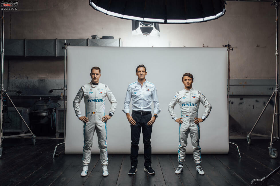 Stoffel Vandoorne, Teamchef Ian James und Nyck de Vries