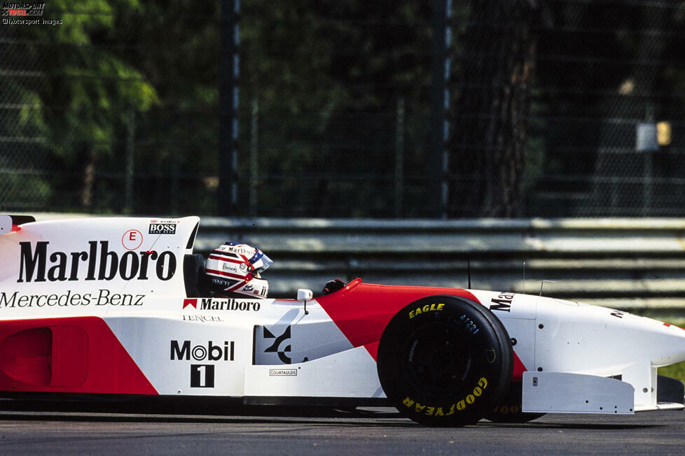 Nigel Mansell: Den Namen Mansell verbindet man vor allem mit Williams, doch 1989 und 1990 geht der spätere Weltmeister auch zwei Jahre für Ferrari an den Start und feiert dabei insgesamt drei Siege. An sein McLaren-Comeback 1995 erinnert man sich allerdings aus den komplett falschen Gründen. Nach nur zwei Rennen ist schon wieder Schluss.