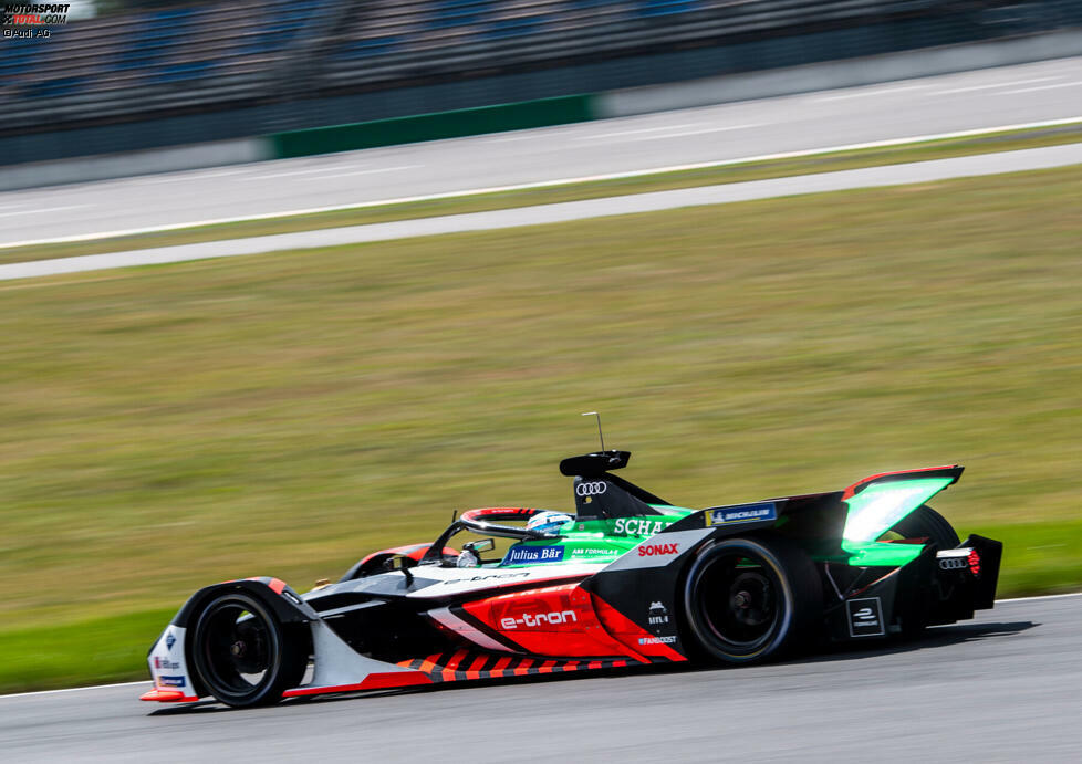 Rene Rast beim Test auf dem Lausitzring