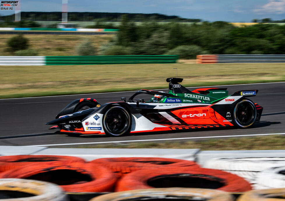 Rene Rast beim Test auf dem Lausitzring