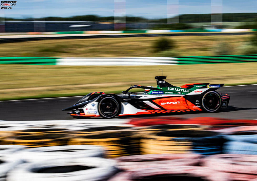 Rene Rast beim Test auf dem Lausitzring