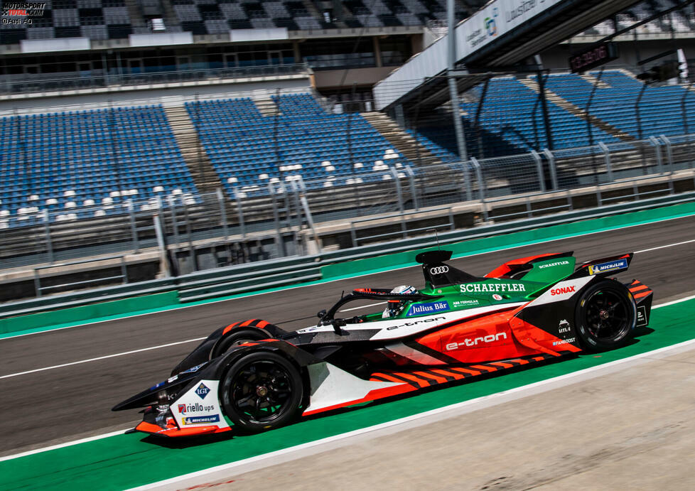 Rene Rast beim Test auf dem Lausitzring