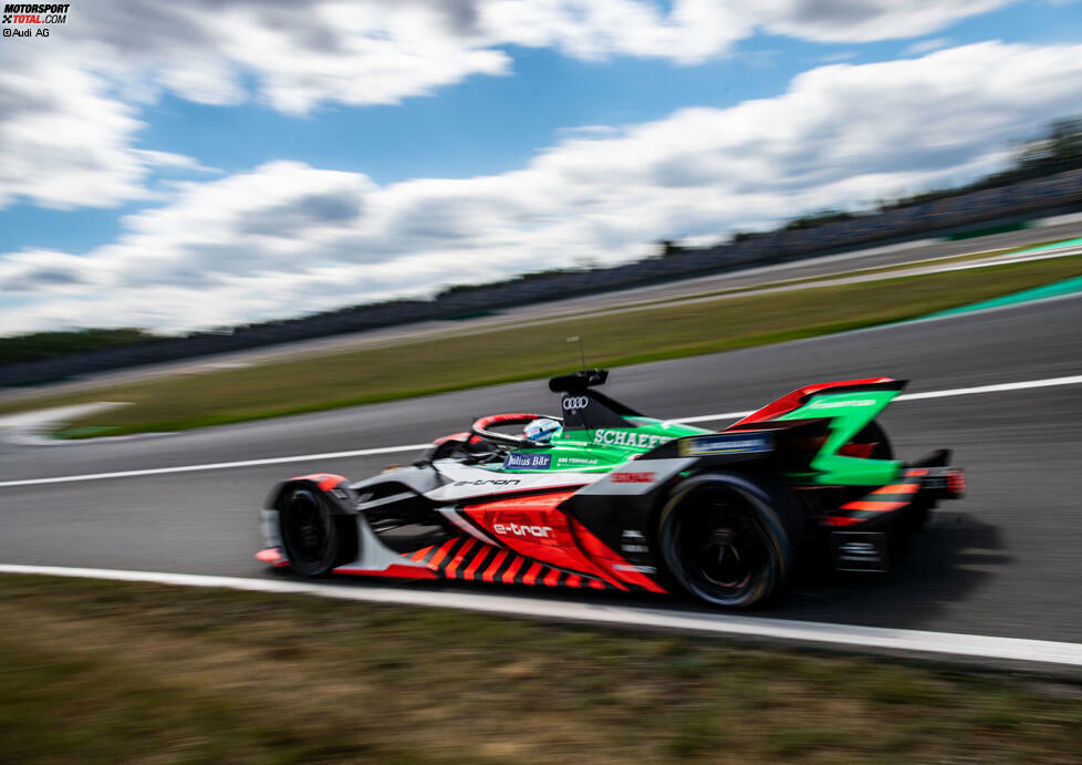 Rene Rast beim Test auf dem Lausitzring