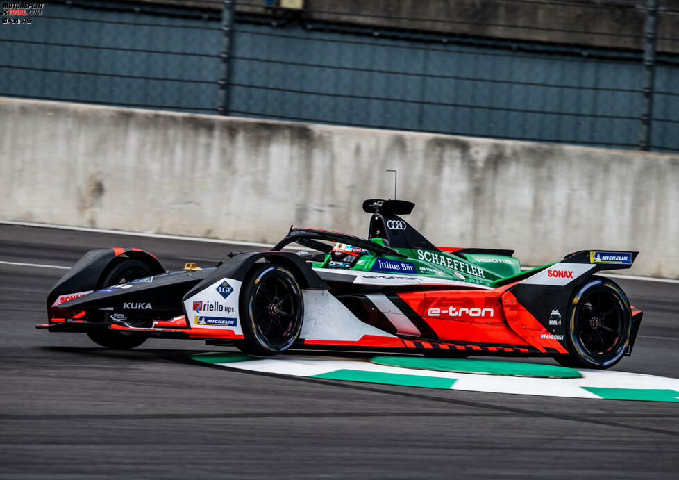 Rene Rast beim Test auf dem Lausitzring