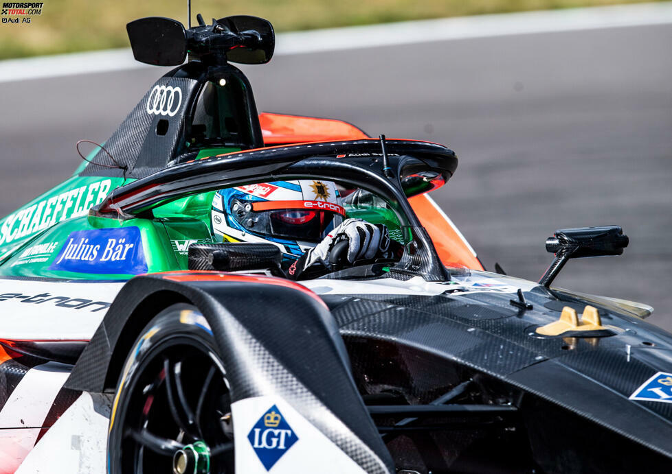 Rene Rast beim Test auf dem Lausitzring