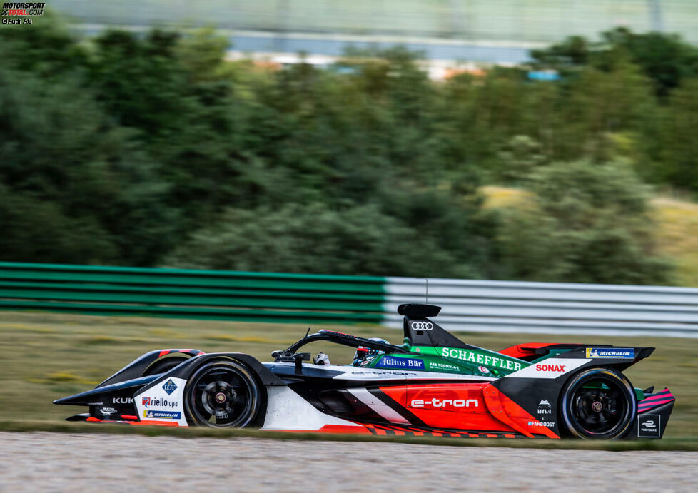 Rene Rast beim Test auf dem Lausitzring