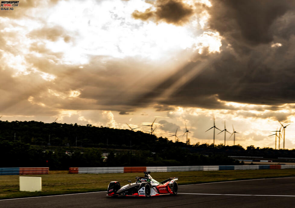 Rene Rast beim Test auf dem Lausitzring