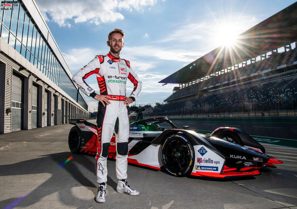 Rene Rast beim Test auf dem Lausitzring