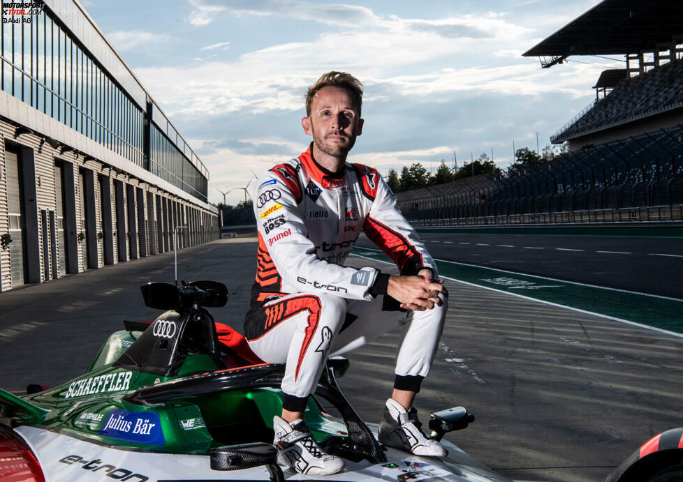 Rene Rast beim Test auf dem Lausitzring