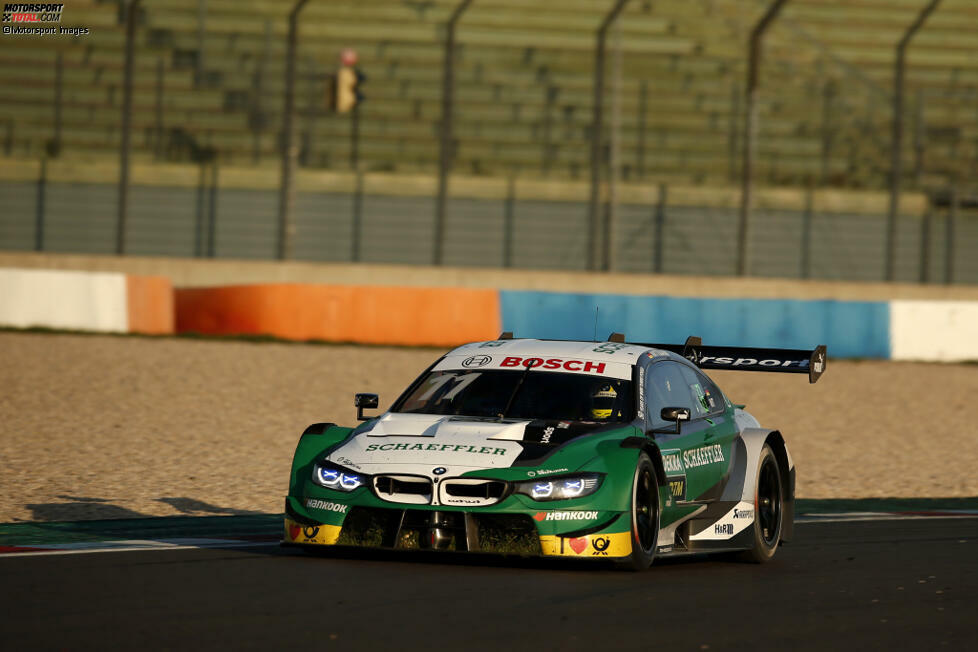 BMW M4 DTM (2019): Marco Wittmann fuhr mit einem grün-weißen Design von Schaeffler und war in dieser Saison klar der beste BMW-Fahrer. Vier Rennen konnte Wittmann in seiner 