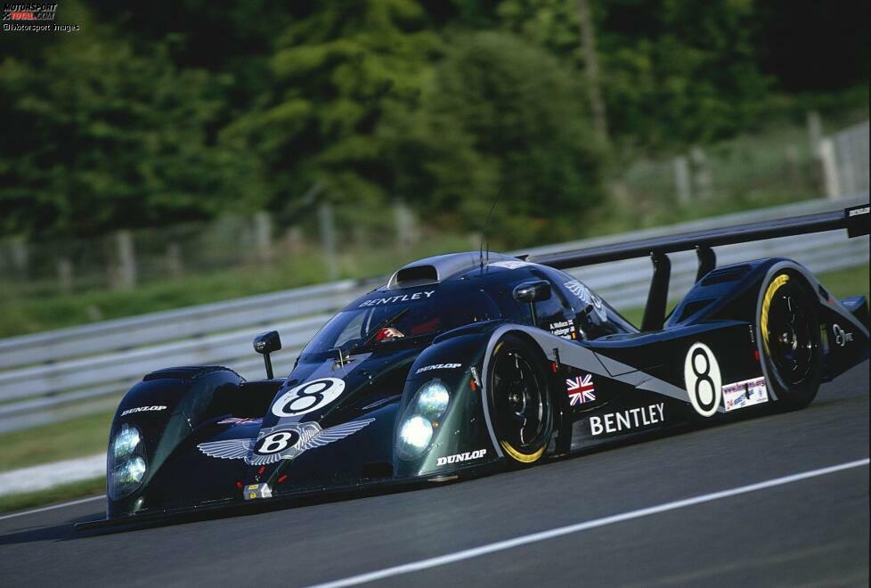 Bentley Speed 8 (2002): Zwischen 2001 und 2003 kehrte Bentley zu den 24 Stunden von Le Mans zurück. Im dritten Versuch 2003 wurde ein Doppelsieg gefeiert. Da Audi in jenem Jahr kein Werksteam einsetzte, war die Bühne für Konzernschwester Bentley frei. Es war der erste Sieg für diese Marke seit 1930 und der insgesamt sechste.