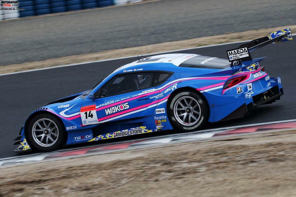 #14 - TGR Team Wako's Rookie - Kazuya Oshima/Sho Tsuboi - Toyota GR Supra GT500 - Bridgestone