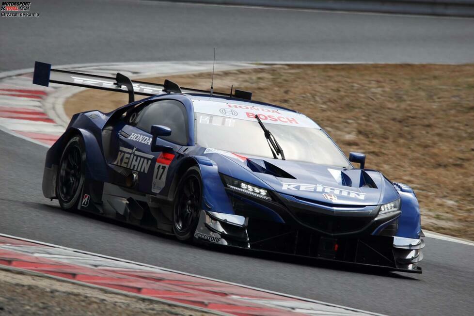 #17 - Keihin Real Racing - Koudai Tsukakoshi/Bertrand Baguette - Honda NSX-GT GT500 - Bridgestone