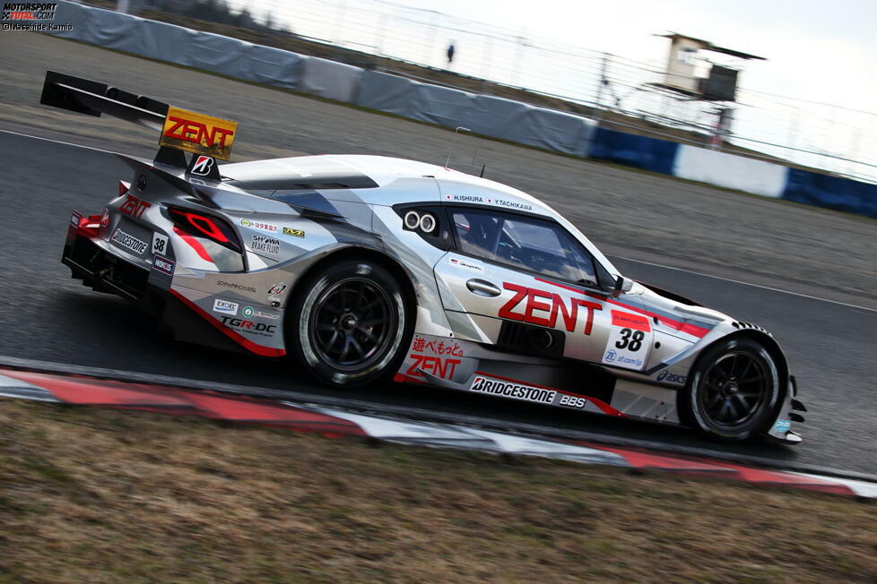 #38 - TGR Team Zent Cerumo - Hiroaki Ishiura/Yuji Tachikawa - Toyota GR Supra GT500 - Bridgestone