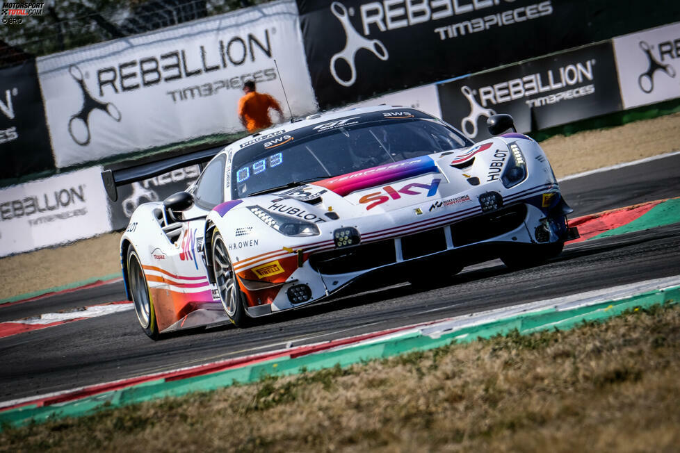 GTWC Europe Sprint Cup Fahrer Pro-Am Cup: Eddie Cheever III./Chris Froggatt (Ferrari 488 GT3)