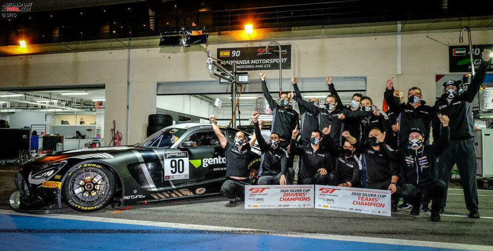 GTWC Europe Gesamt Teams Silver Cup: Madpanda Motorsport (Mercedes-AMG GT3)