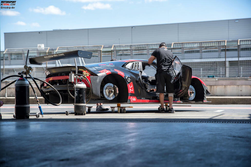 Der Bolide wird 2020 für einen Kunden in einer DTM-Rahmenrennserie eingesetzt