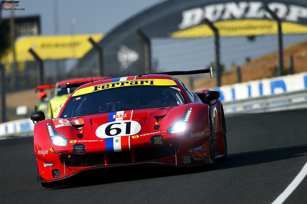 P4 LMGTE Am: Luzich-Ferrari #61 (Piovanetti/Negri/Ledogar) - 3:53.292 Minuten