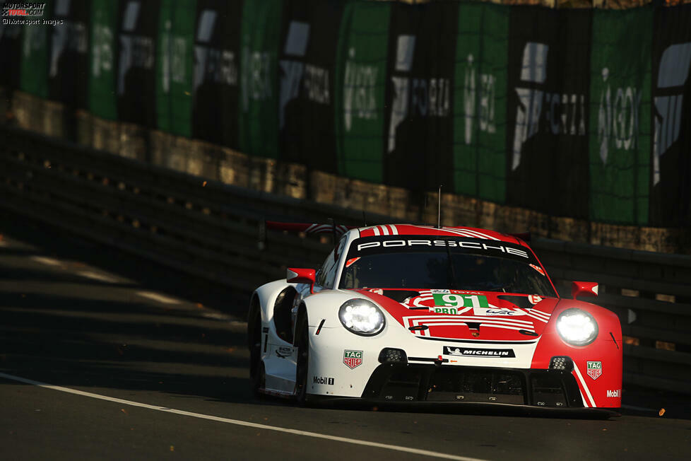 P5 LMGTE Pro: Porsche #91 (Lietz/Bruni/Makowiecki) - 3:52.036 Minuten