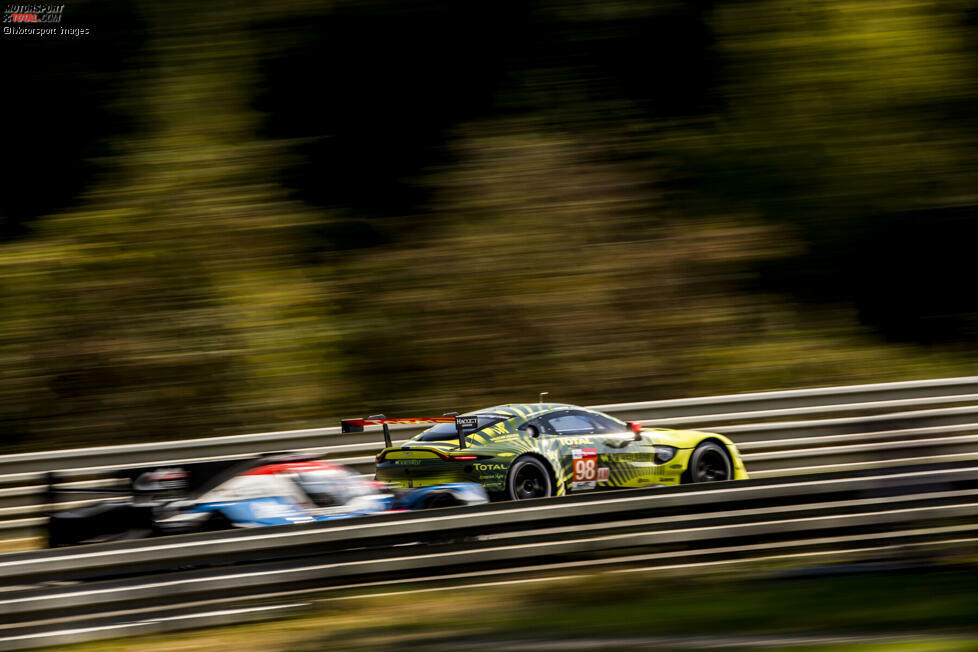 P1 LMGTE Am: Aston Martin #98 (Dalla Lana/Farfus/Gunn) - 3:52.778 Minuten