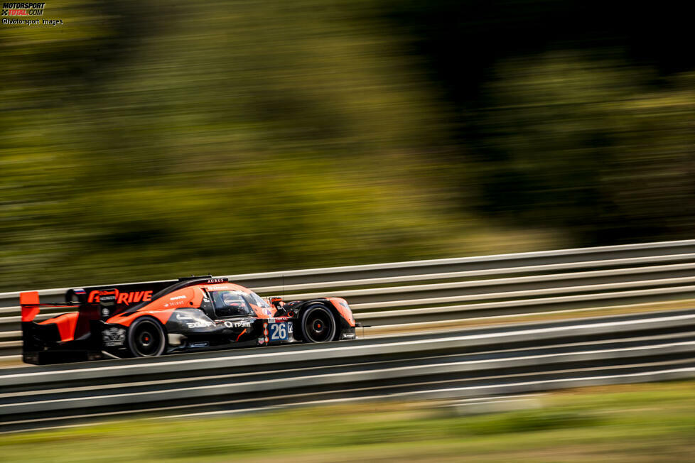 P4 LMP2: G-Drive-Aurus #26 (Russinow/Vergne/Jensen) - 3:27.366 Minuten