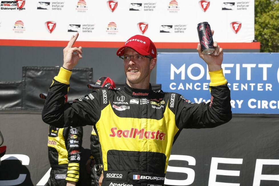 7. Sebastien Bourdais: 37 Siege (erster Sieg: Brands Hatch 2003 - letzter Sieg: St. Petersburg 2018)