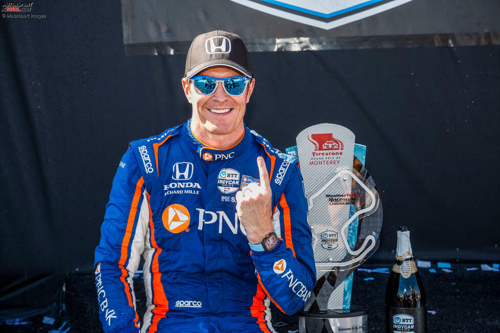 2. Scott Dixon (aktiv): 56 Siege (erster Sieg: Nazareth 2001 - letzter Sieg: Laguna Seca 2023)