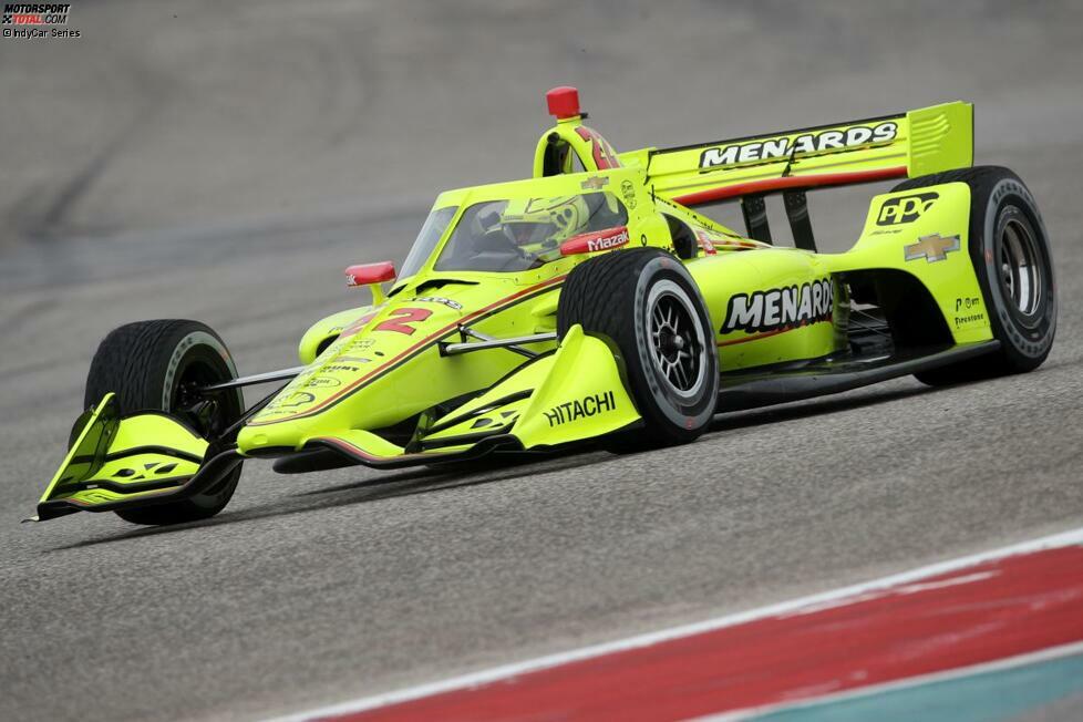 #22: Simon Pagenaud (Penske-Chevrolet) - IndyCar-Champion 2016 und Indy-500-Sieger 2019