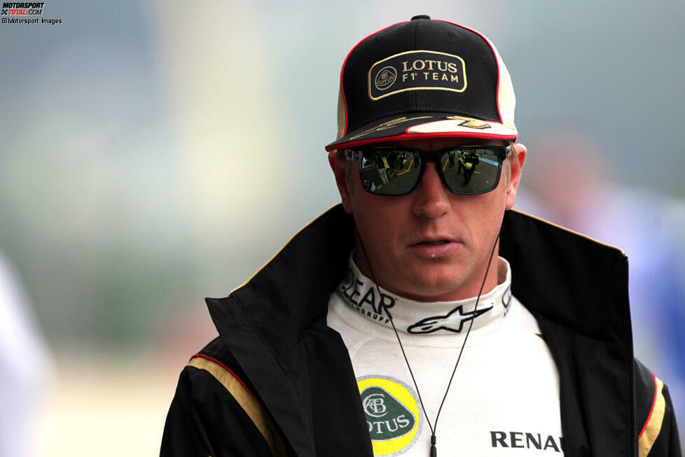 2013 sagt Jordan voraus, Lotus-Fahrer Kimi Räikkönen würde für 2014 zurück zu Ferrari wechseln, und ...