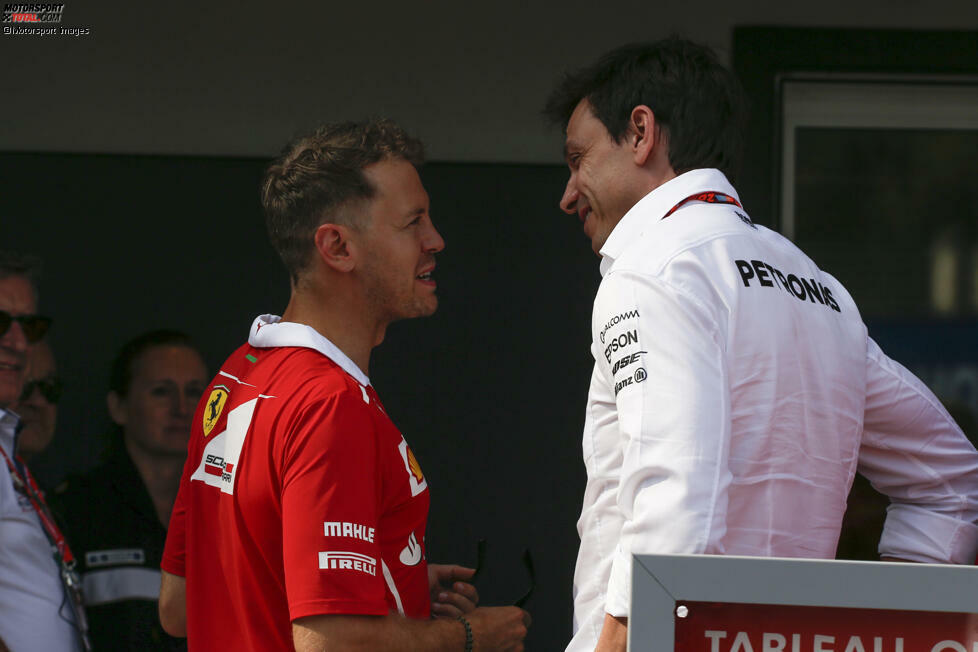 Sebastian Vettel verhandelt mit Mercedes. Das ist, was Jordan in der Saison 2017 ausplaudert. Ob das aber ...