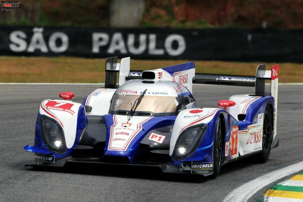 63: 63 Rennen hat Toyota Gazoo Racing Europe in der WEC wahrgenommen - mehr als jedes andere LMP1-Team. Die Kölner verpassten lediglich Sebring und Spa 2012. Insgesamt starteten 121 Toyota TS030/40/50. Dabei schieden sie nur 16 Mal aus - macht eine Ankommerquote von 87 Prozent