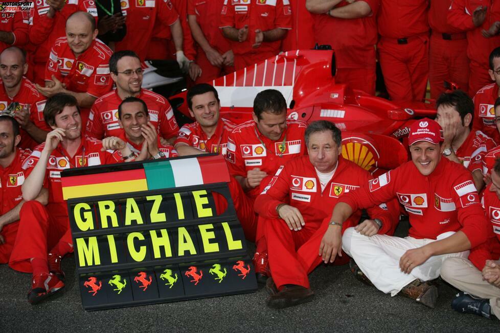 Schumacher tritt zurück (2006): Es ist kein Abschied für immer, doch als 