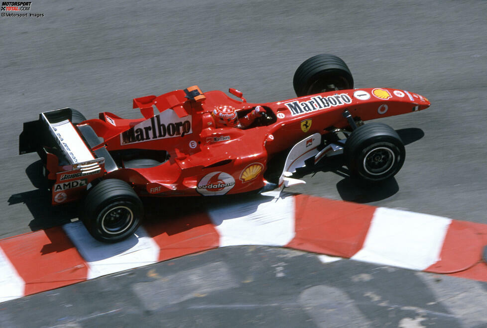 Für Ferrari ist 2005 insgesamt eine furchtbare Saison mit nur einem Sieg beim Skandalrennen in Indianapolis. In Monaco kollidiert Michael Schumacher mit David Coulthard und wird am Ende nur Siebter.