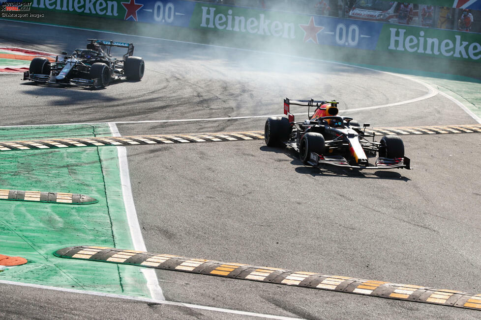 Alexander Albon (5): Wir mögen ihn. Ganz ehrlich. Aber die Fakten sprechen auch in Monza wieder einmal gegen ihn. Im Qualifying in Q1 und Q2 jeweils fast ausgeschieden, mehrere Zwischenfälle im Rennen und insgesamt einfach zu langsam. Mildernde Umstände: Sein Red Bull war nach einer Berührung beschädigt. Das rettet ihn aber auch nicht.