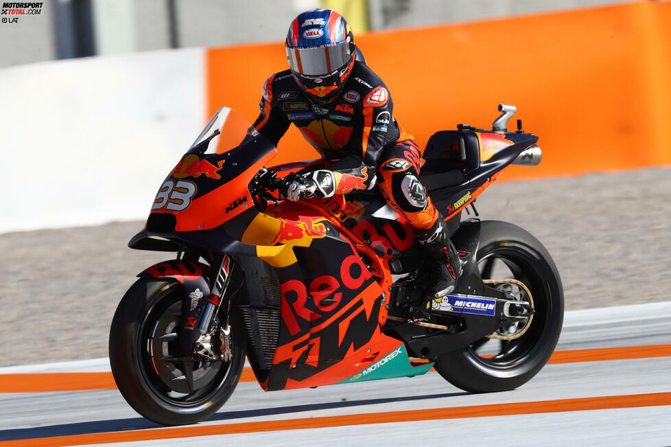 Vier Jahre nach seiner ersten vollen WM-Saison feiert Brad Binder 2016 den Moto3-Titel und steigt auf. In der Moto2 verfehlt er den Gesamtsieg knapp, seit 2020 fährt er MotoGP.