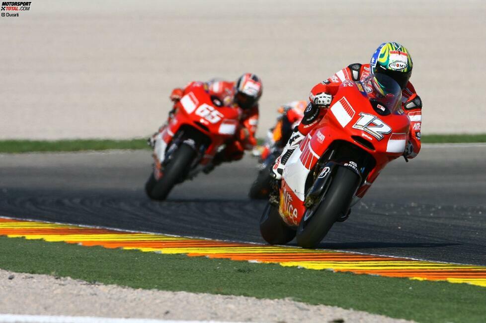 Troy Bayliss - 2006: Nach drei Jahren in MotoGP findet Troy Bayliss für 2006 keinen Startplatz mehr und wechselt zurück in die Superbike-WM. Weil sich Sete Gibernau verletzt, springt Bayliss beim Saisonfinale ein und gewinnt!