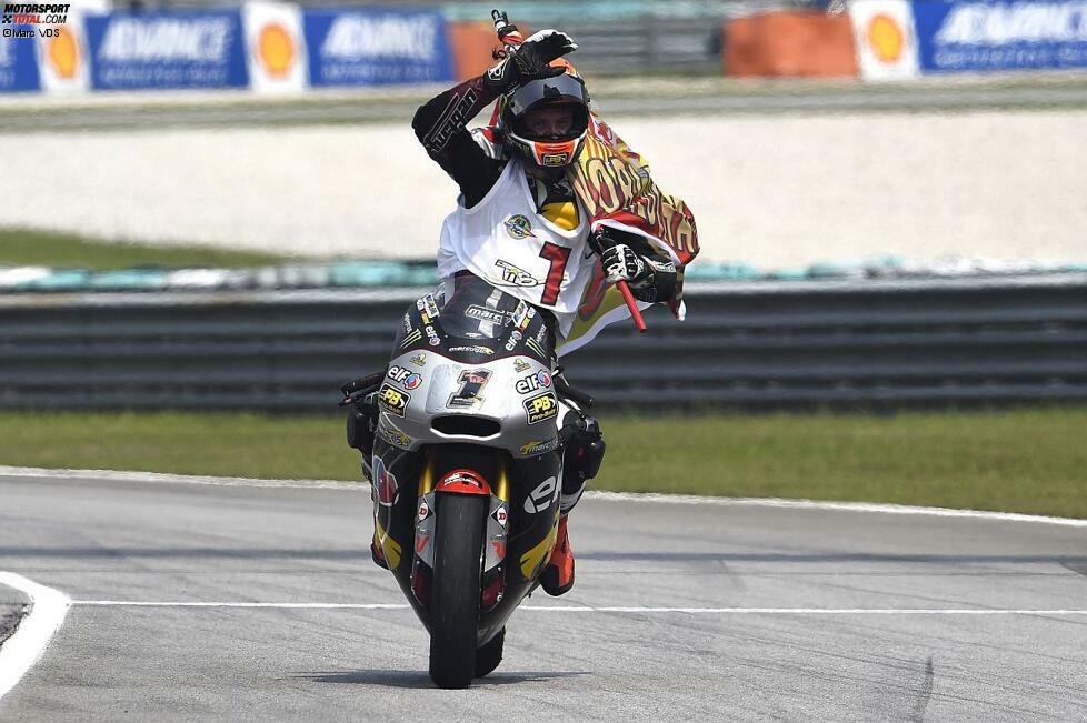 346 Punkte: Tito Rabat 2014 (Moto2); 76,88 Prozent der möglichen Punkte bei 18 Rennen