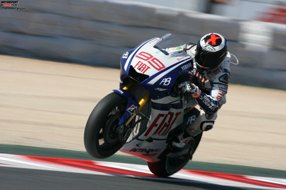 383 Punkte: Jorge Lorenzo 2010 (MotoGP); 85,11 Prozent der möglichen Punkte bei 18 Rennen
