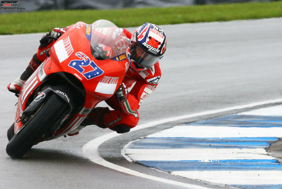 367 Punkte: Casey Stoner 2007 (MotoGP); 81,55 Prozent der möglichen Punkte bei 18 Rennen
