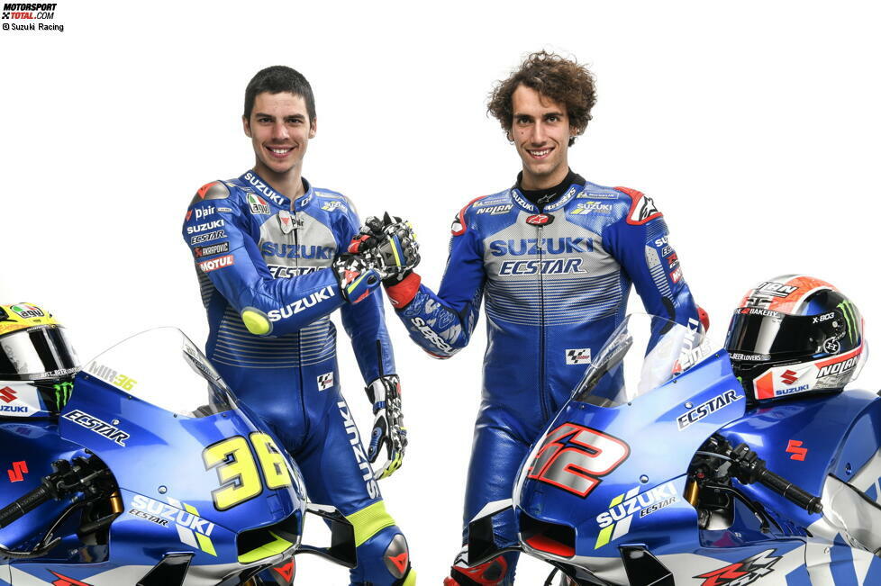 Team: Team Suzuki Ecstar;
Fahrer: Joan Mir #36, Alex Rins #42